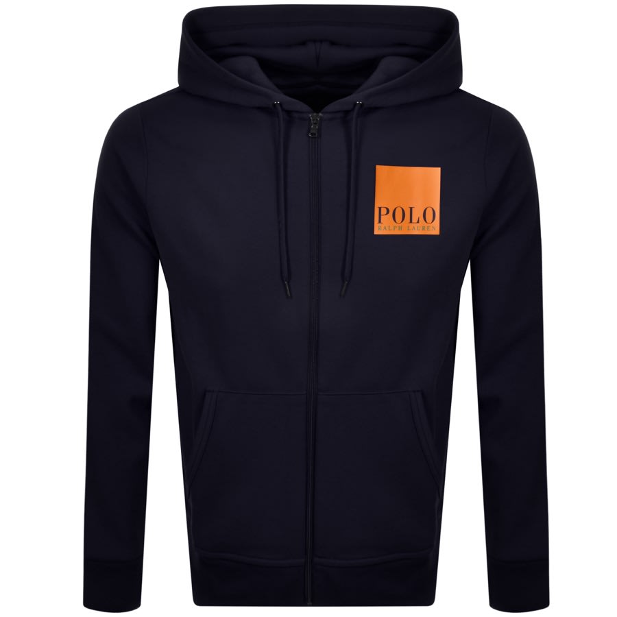 Alternative Image for ProductRalph Lauren Polo Full Zip Hoodie Navy1